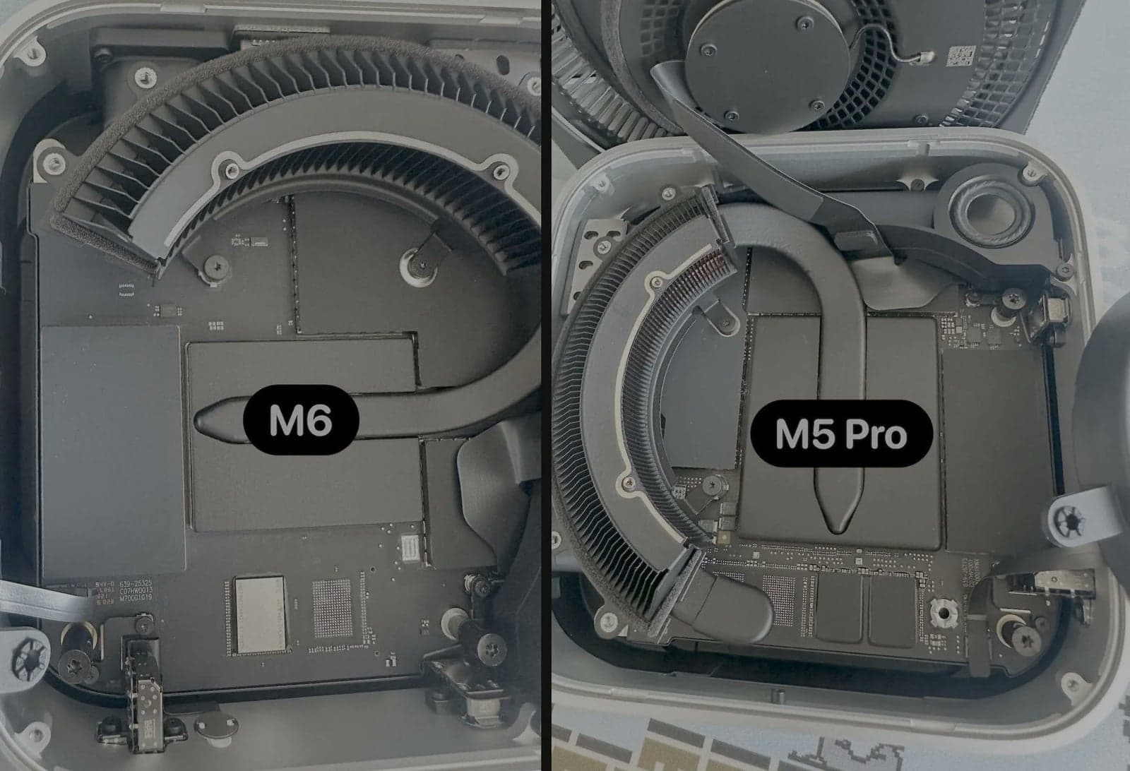 El Mac mini M6 vuelve al SSD soldado, pero el Mac Studio M5 conserva el almacenamiento extraíble